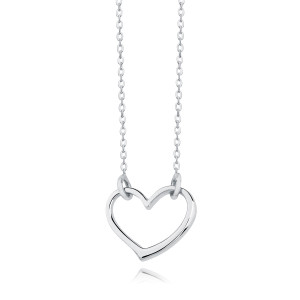 Choker argint cu inima 35-38 cm DiAmanti Z1861NR_35-38cm-DIA (Argint 925‰ 1,5 g.)